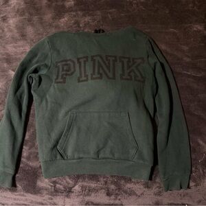 Green PINK Hoodie